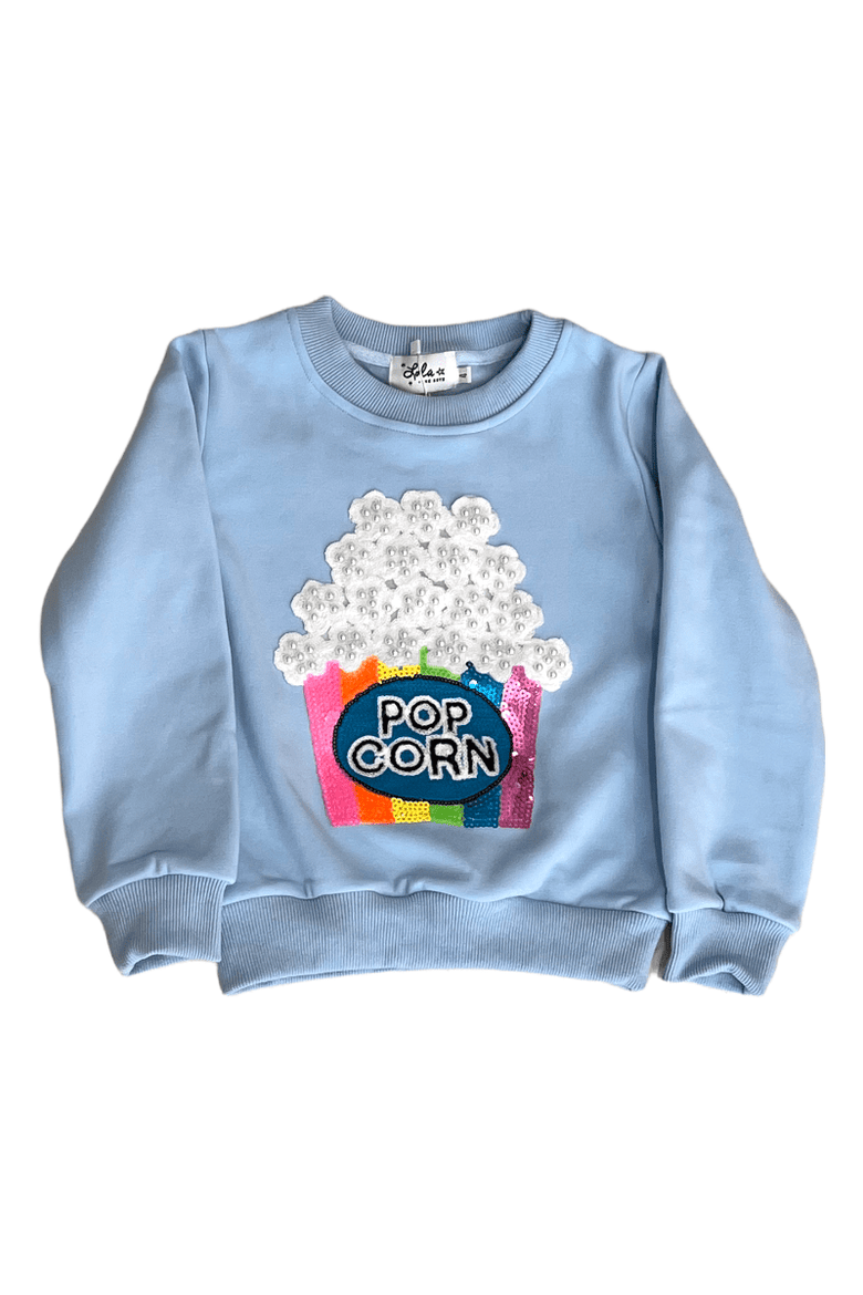 Lola + The Boys Pearls and Popcorn Sweatshirt (Women) | Nordstrom