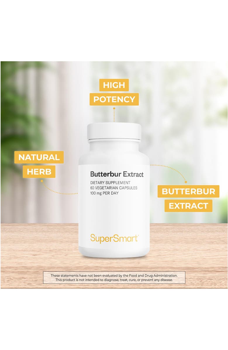 SuperSmart Butterbur Extract, Alternate, color, NO COLOR