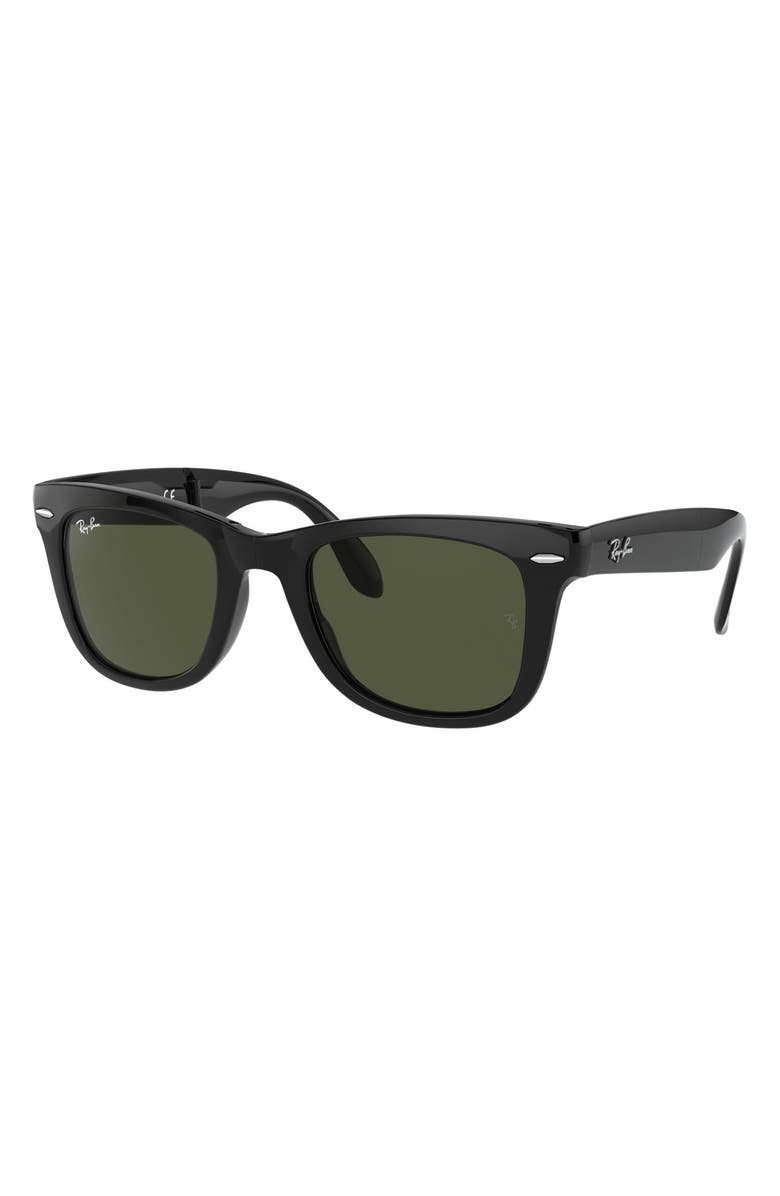 Ray-Ban Wayfarer 50mm Folding Sunglasses, Alternate, color,