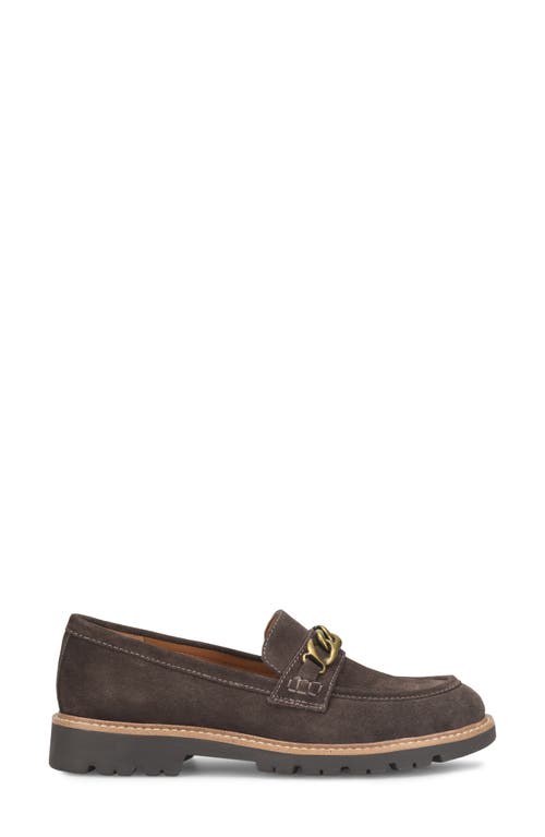 Comfortiva Linz Lug Sole Loafer In Lince Dark Brown