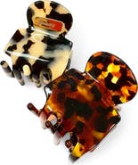 Ficcare Assorted 2-Pack Rita Claw Clips