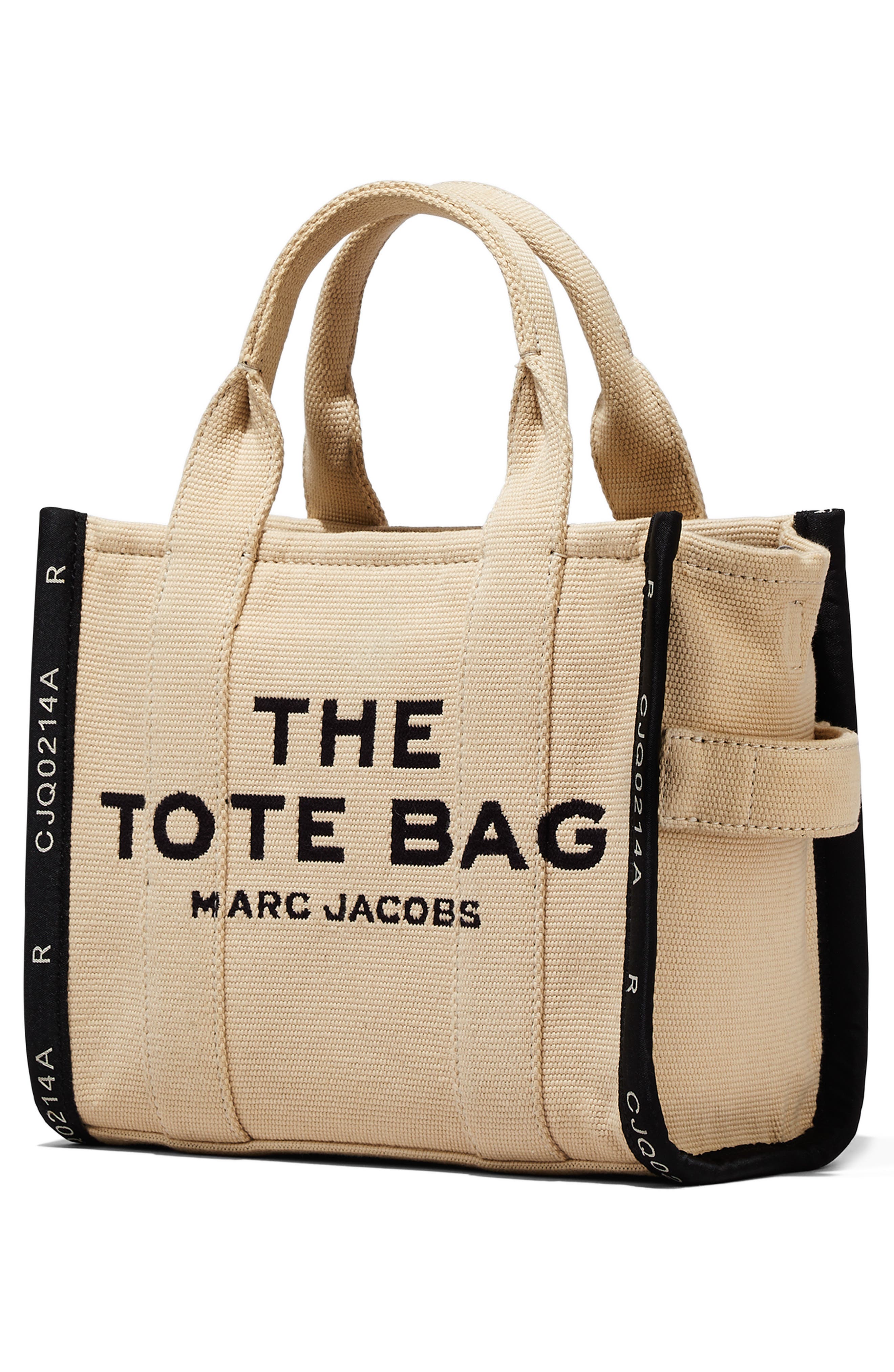 Marc Jacobs The Jacquard Small Tote Bag, Alternate, color, Warm Sand