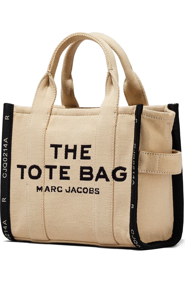 Marc Jacobs The Jacquard Small Tote Bag, Alternate, color, Warm Sand