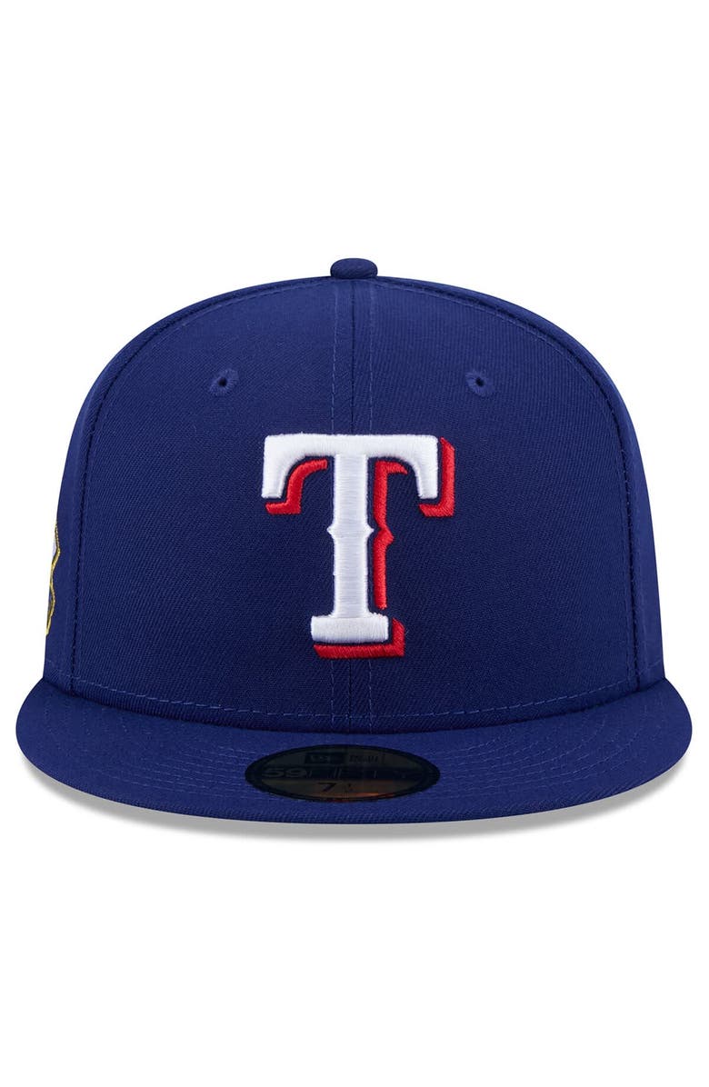 New Era Men's New Era  Royal Texas Rangers 2025 Jackie Robinson Day 59FIFTY Fitted Hat, Alternate, color, 