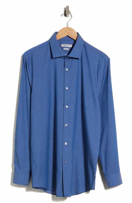 Elevated Twill Slim Fit Dress Shirt