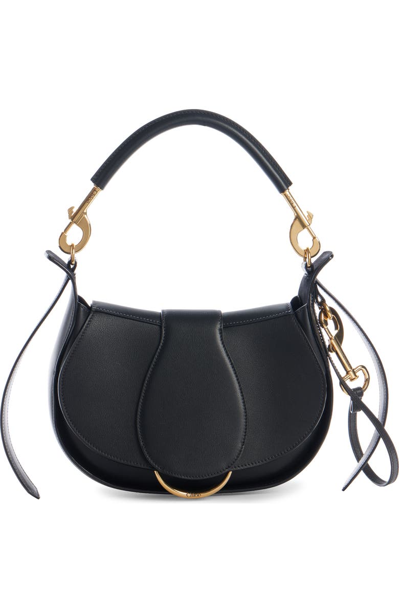 Chloé Ride Leather Shoulder Bag, Main, color,