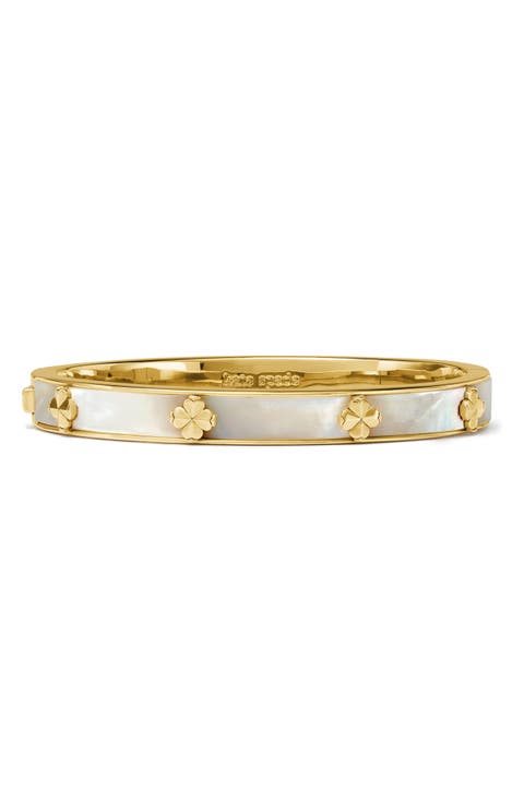 Mother of Pearl Hinged Bangle