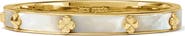 Kate Spade New York Mother of Pearl Hinged Bangle