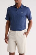 Callaway Mini Geometric Print Knit Golf Polo