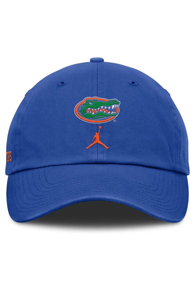 Men's Jordan Brand Royal Florida Gators Primetime Club Adjustable Hat, Alternate, color, Royal