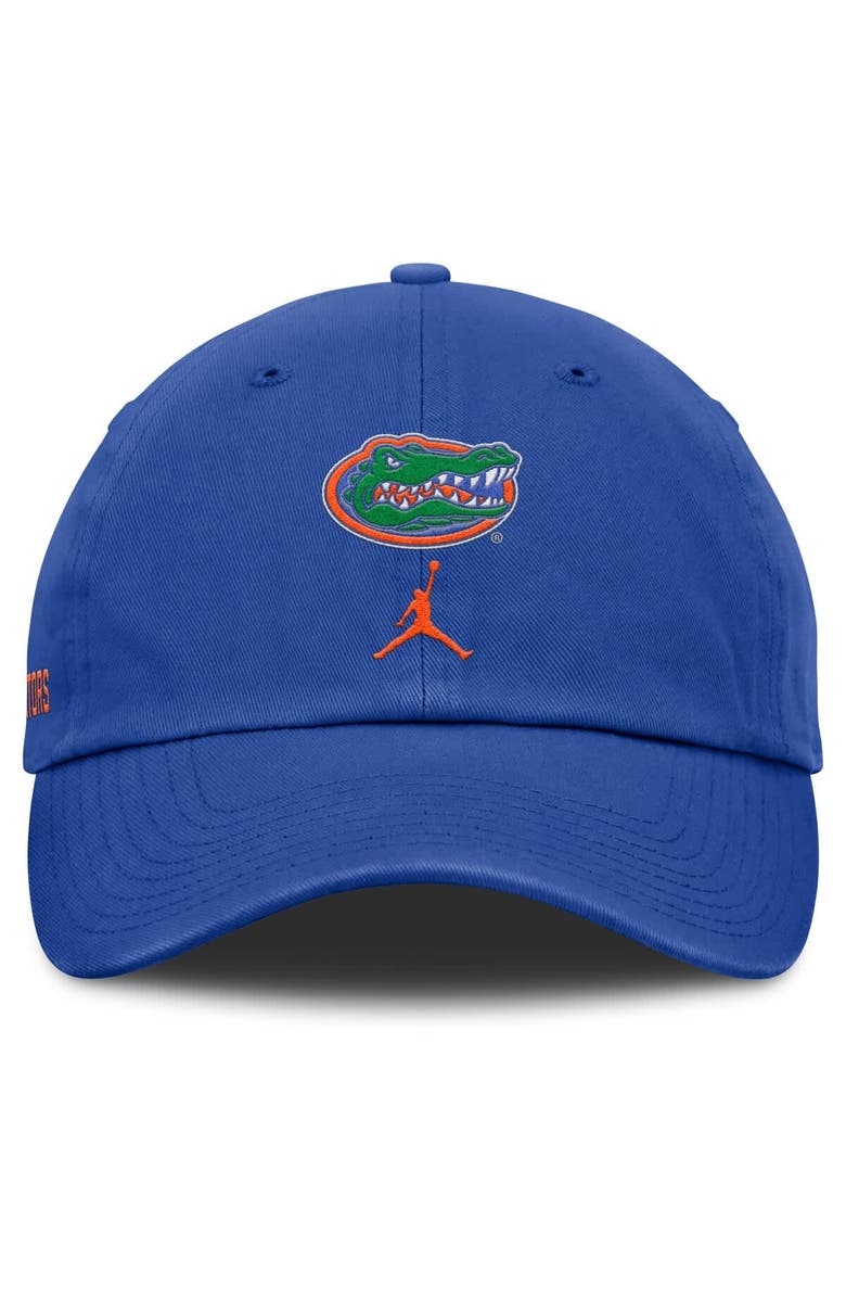 Jordan Brand Men's Jordan Brand Royal Florida Gators Primetime Club Adjustable Hat, Alternate, color, Royal