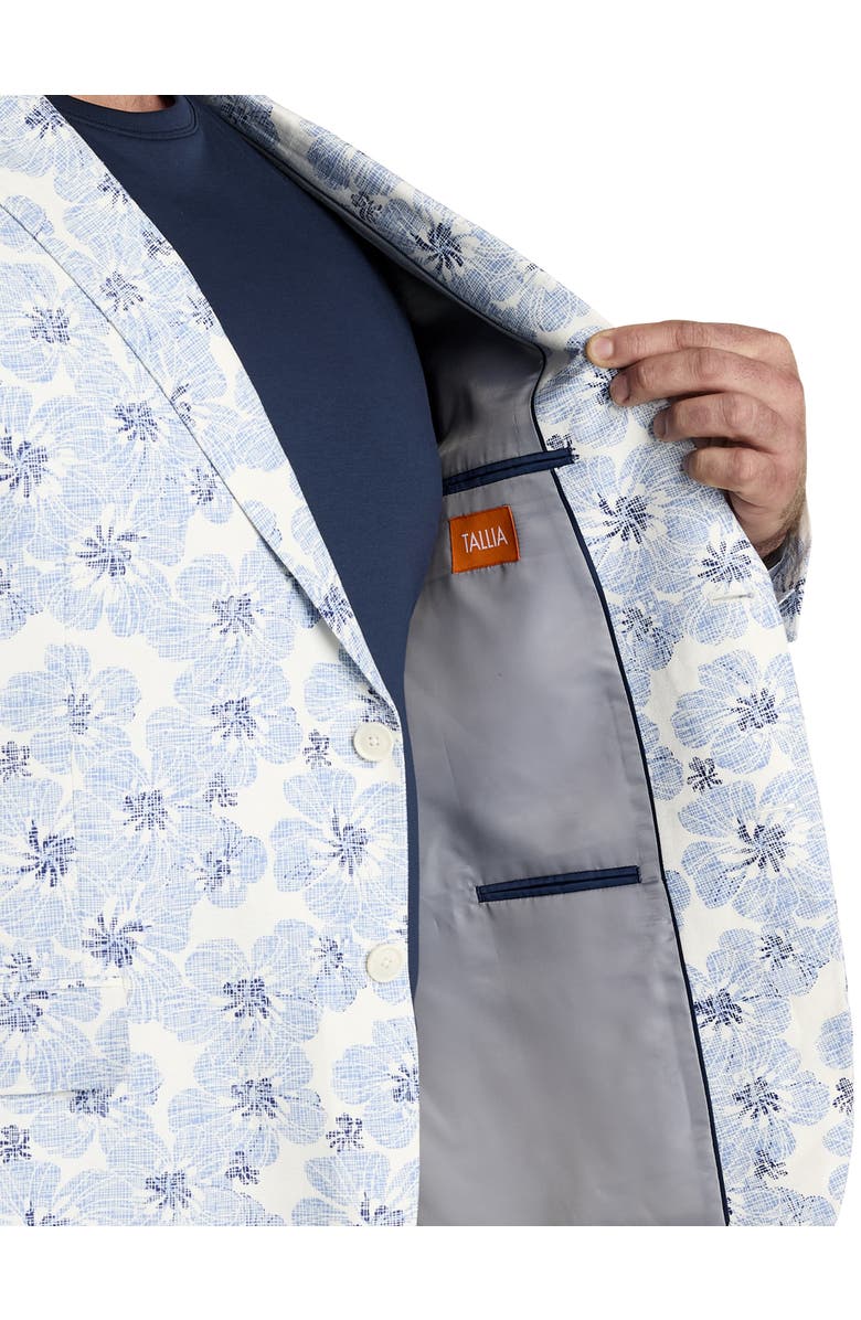 Tallia Big & Tall Textured Floral Sport Coat, Alternate, color, 