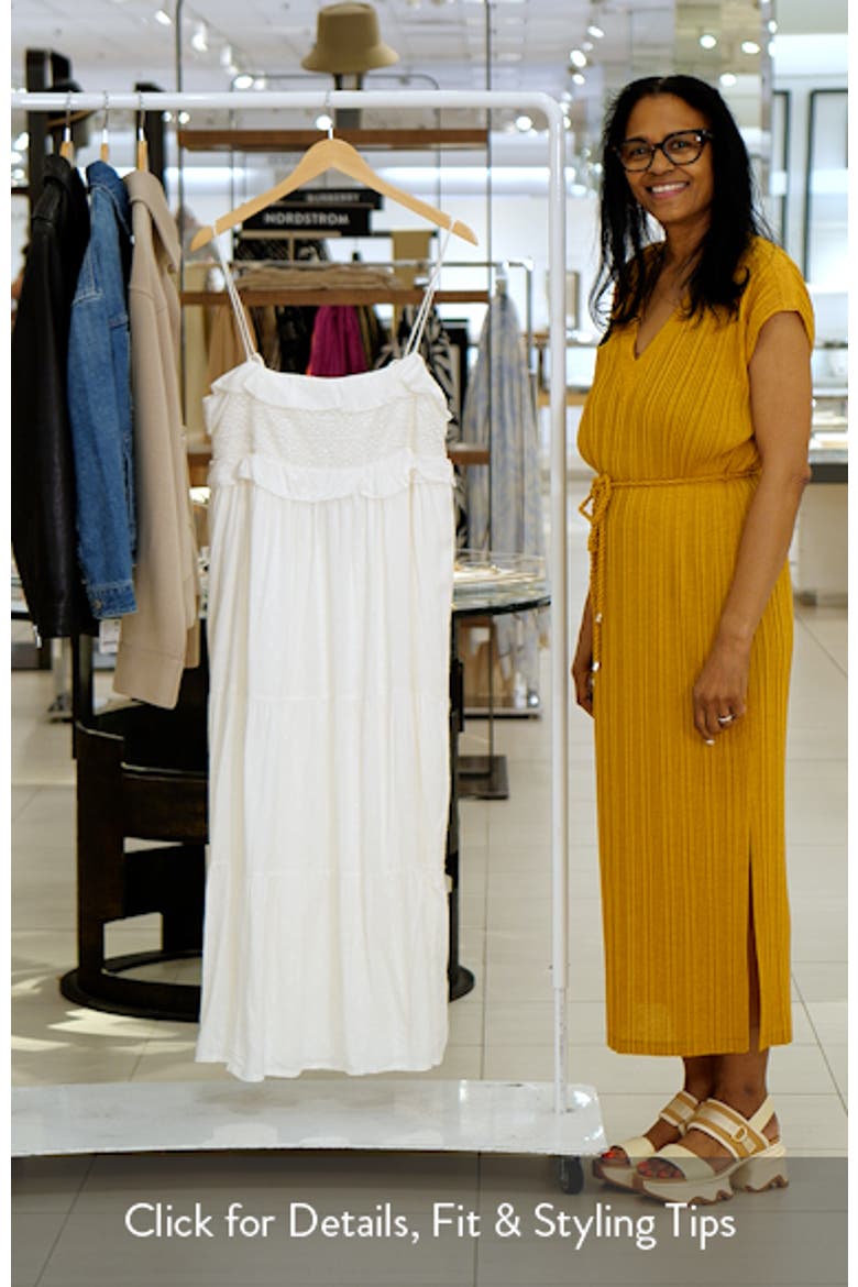 Florian Organic Cotton Midi Sundress video