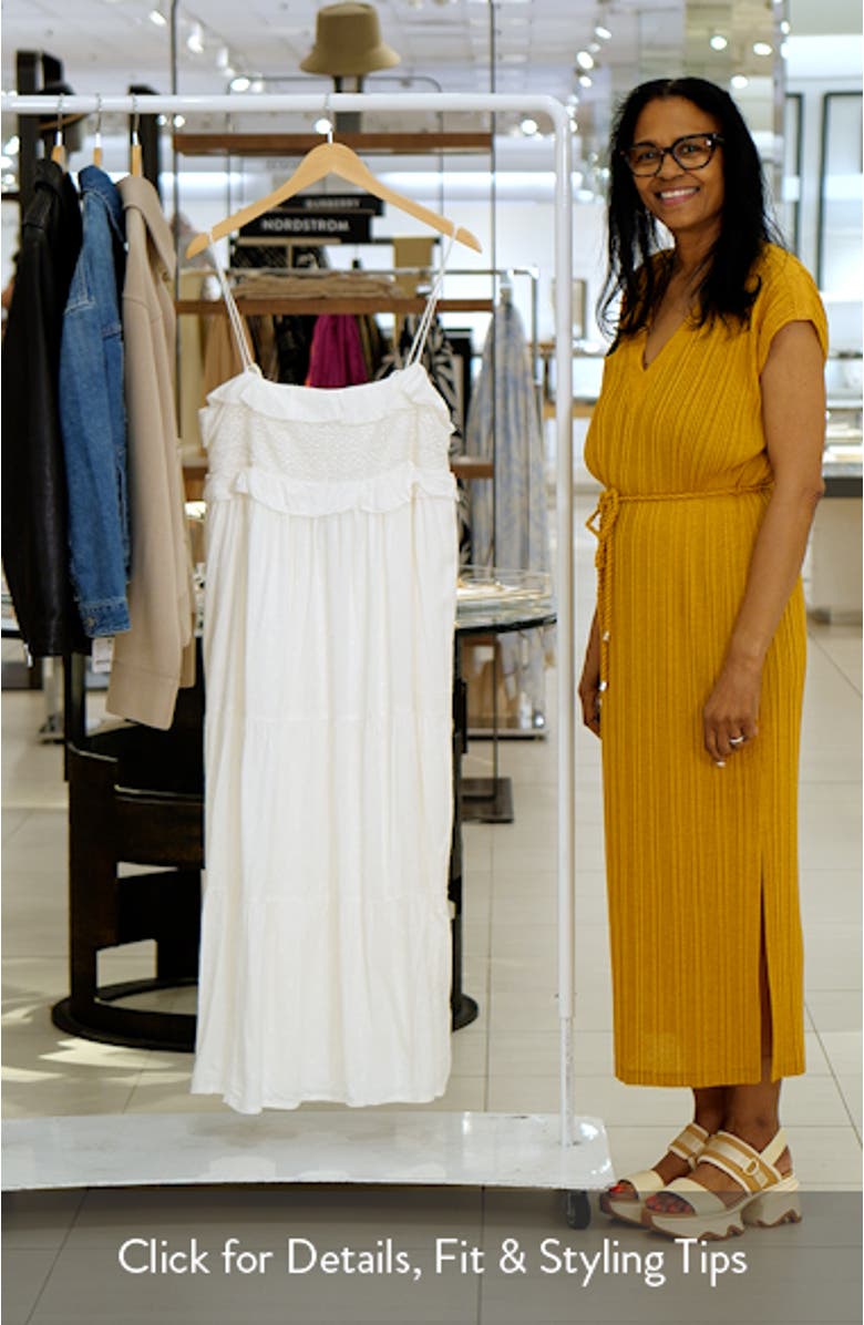 Florian Organic Cotton Midi Sundress, sales video thumbnail