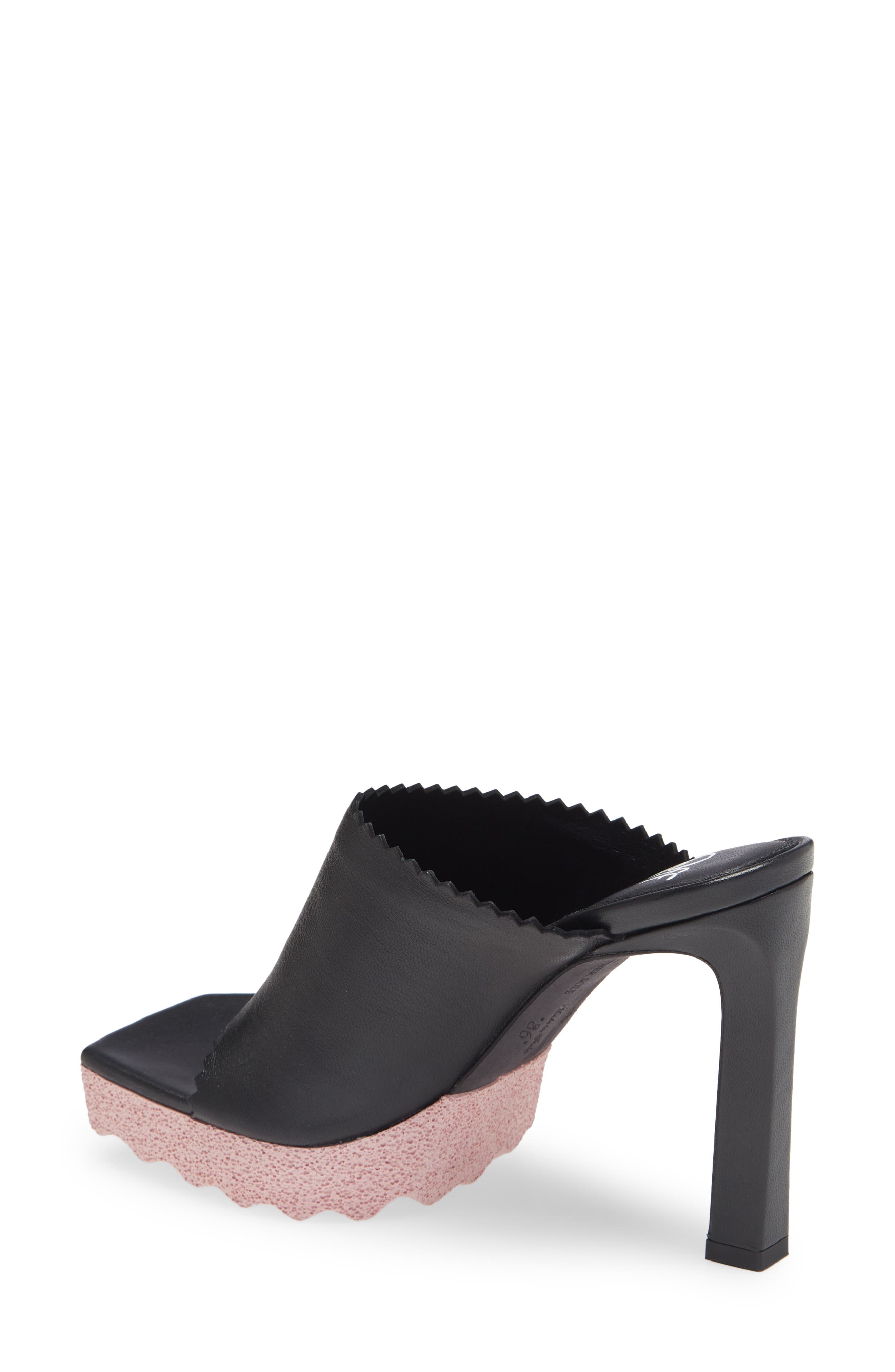 Off-White Sponge Platform Slide Sandal, Alternate, color, 