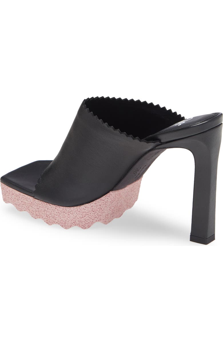 Off-White Sponge Platform Slide Sandal, Alternate, color,