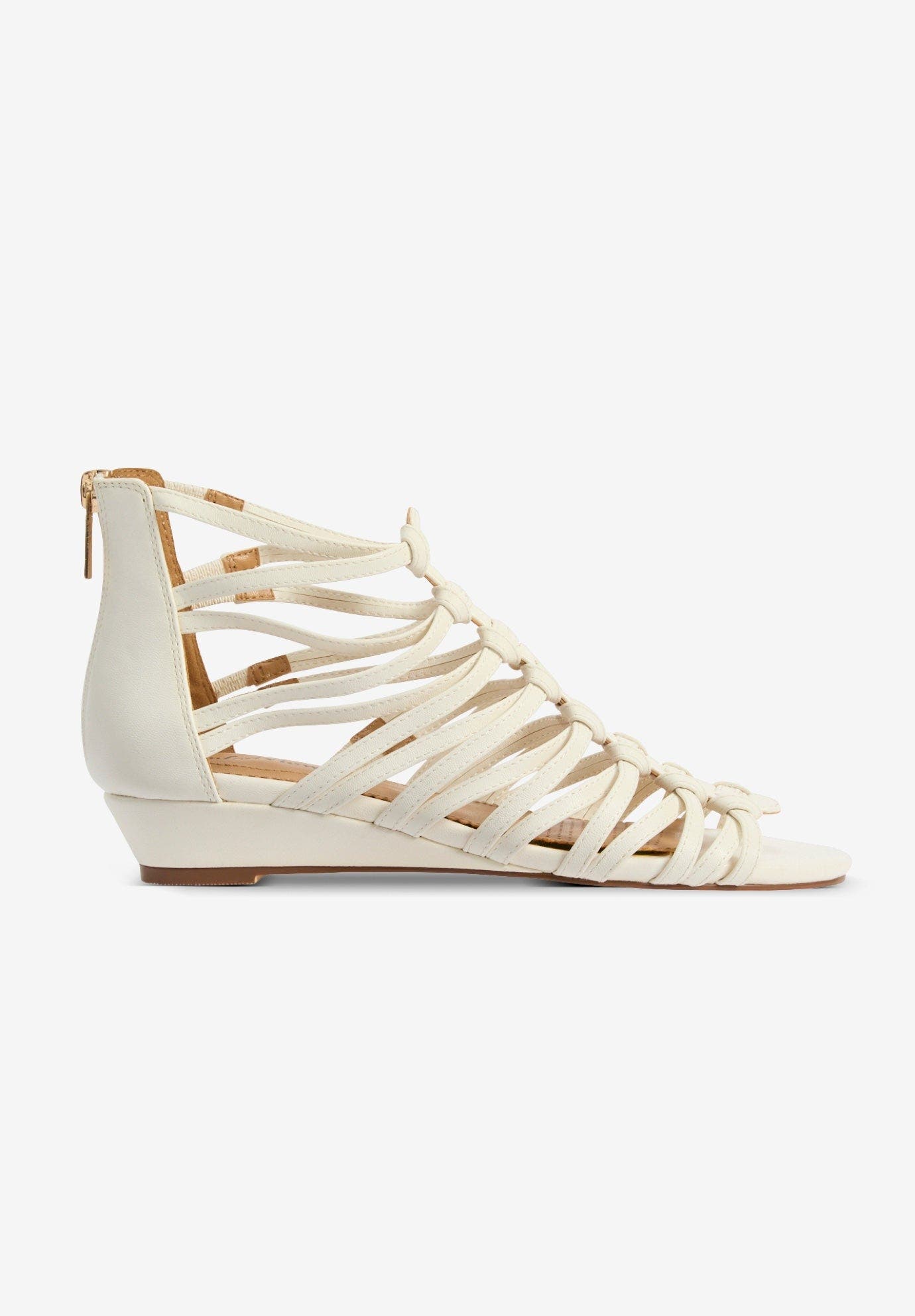The Helen Sandal, Alternate, color, WHITE