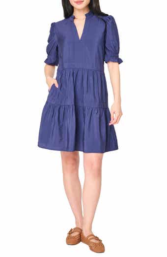 Decked Out Elbow Sleeve Dress