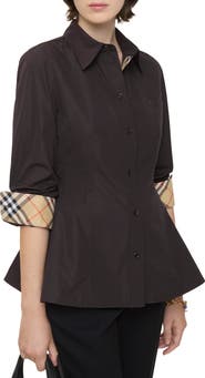 Burberry Slim Fit Cotton Poplin Shirt