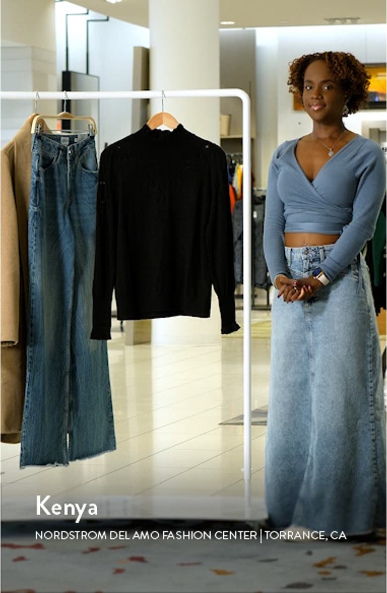 Pointelle Pip Sweater, sales video thumbnail