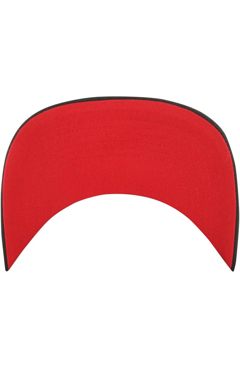 '47 Men's '47 Black Atlanta Hawks Ring Tone Hitch Snapback Hat, Alternate, color, Black