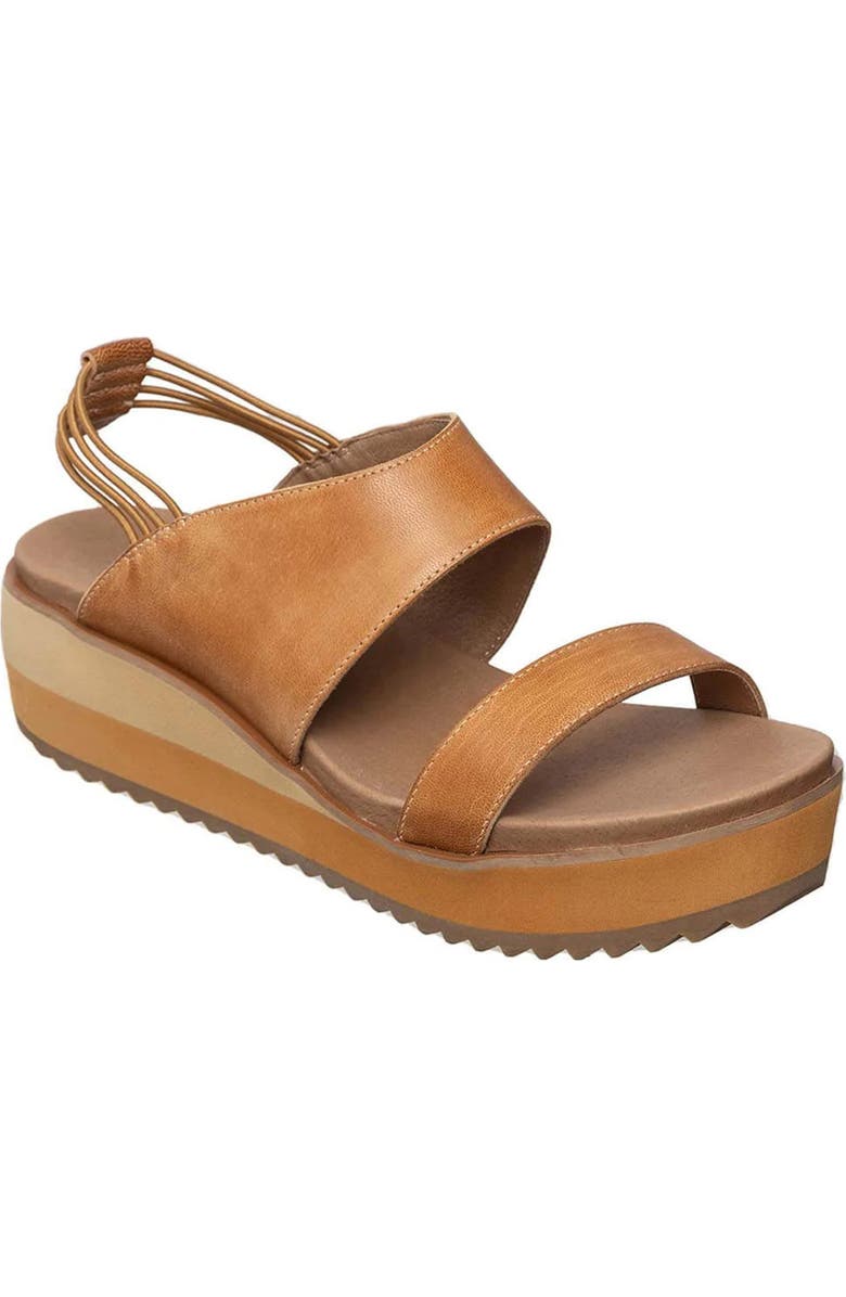 ANTELOPE Cachet Platform Wedge Sandal, Main, color, Taupe