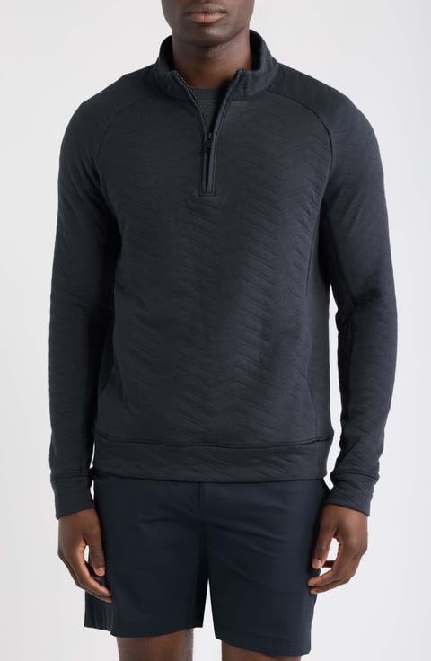 Dunes Quilted Quarter-Zip Pullover
