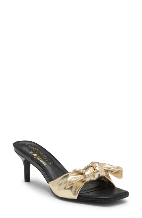 Uptown Bow Slide Sandal
