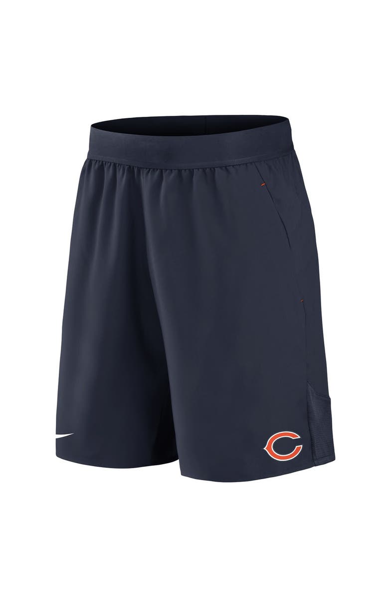 Nike Men's Nike Navy Chicago Bears Stretch Woven Shorts, Alternate, color,