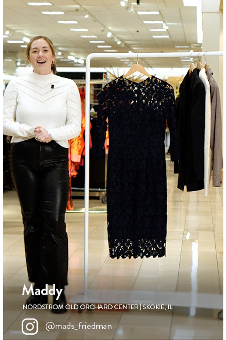 Lace Sheath Dress video