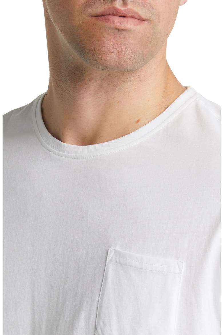 Dip Dye Pocket T-Shirt, Alternate, color, PAPAYA