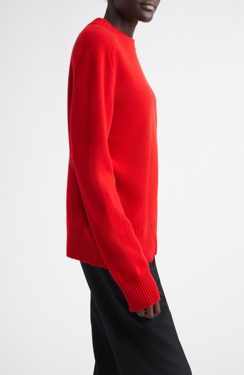 LOULOU DE SAISON Baltra Cashmere Sweater, Alternate, color, Red