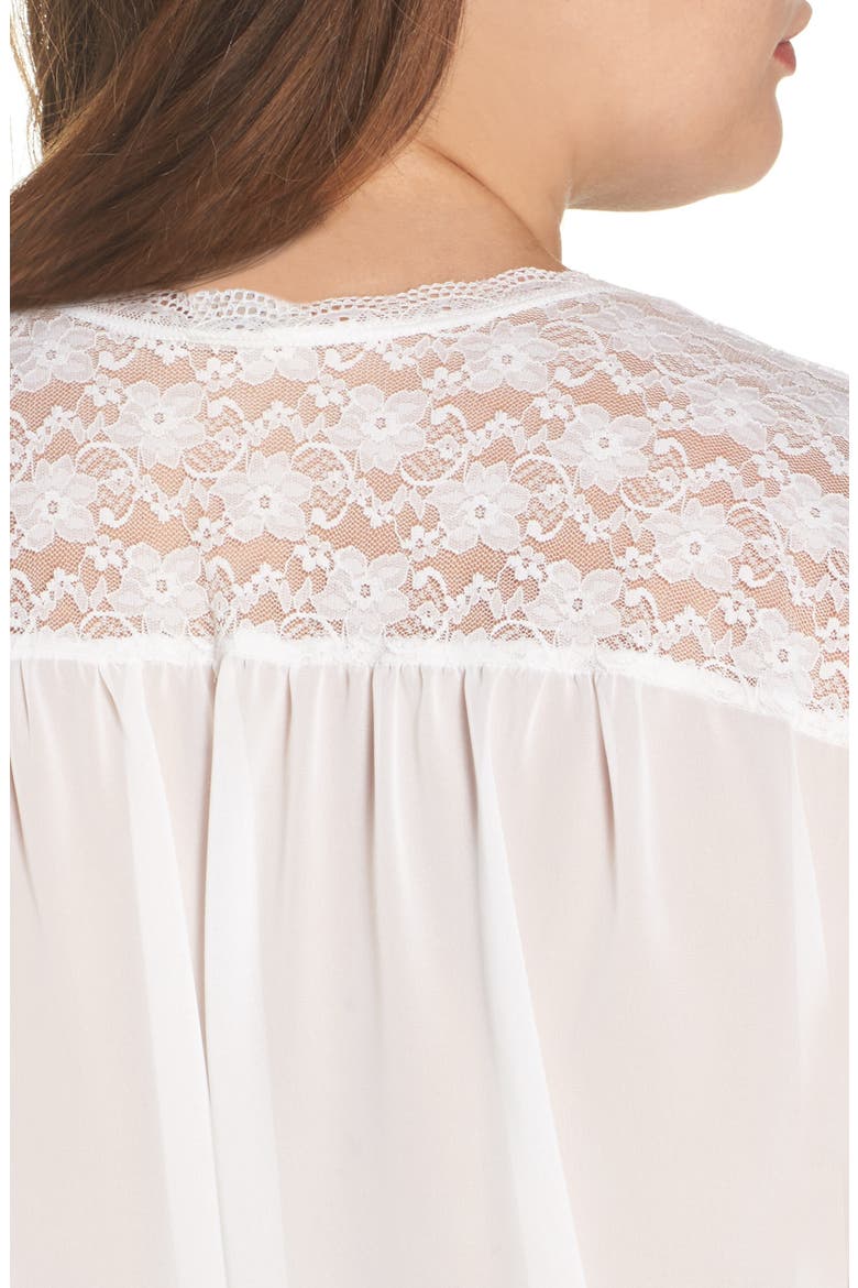 Chiffon Robe, Alternate, color, IVORY
