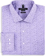 Synrgy by DXL Big & Tall Modern Paisley Performance Dress Shirt