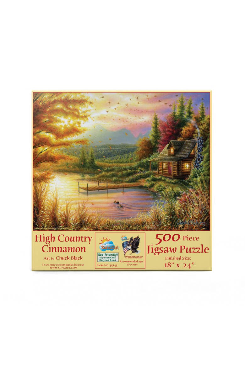 High-Country Cinnamon 500 piece Jigsaw Puzzle for Adults, Alternate, color, Multicolor