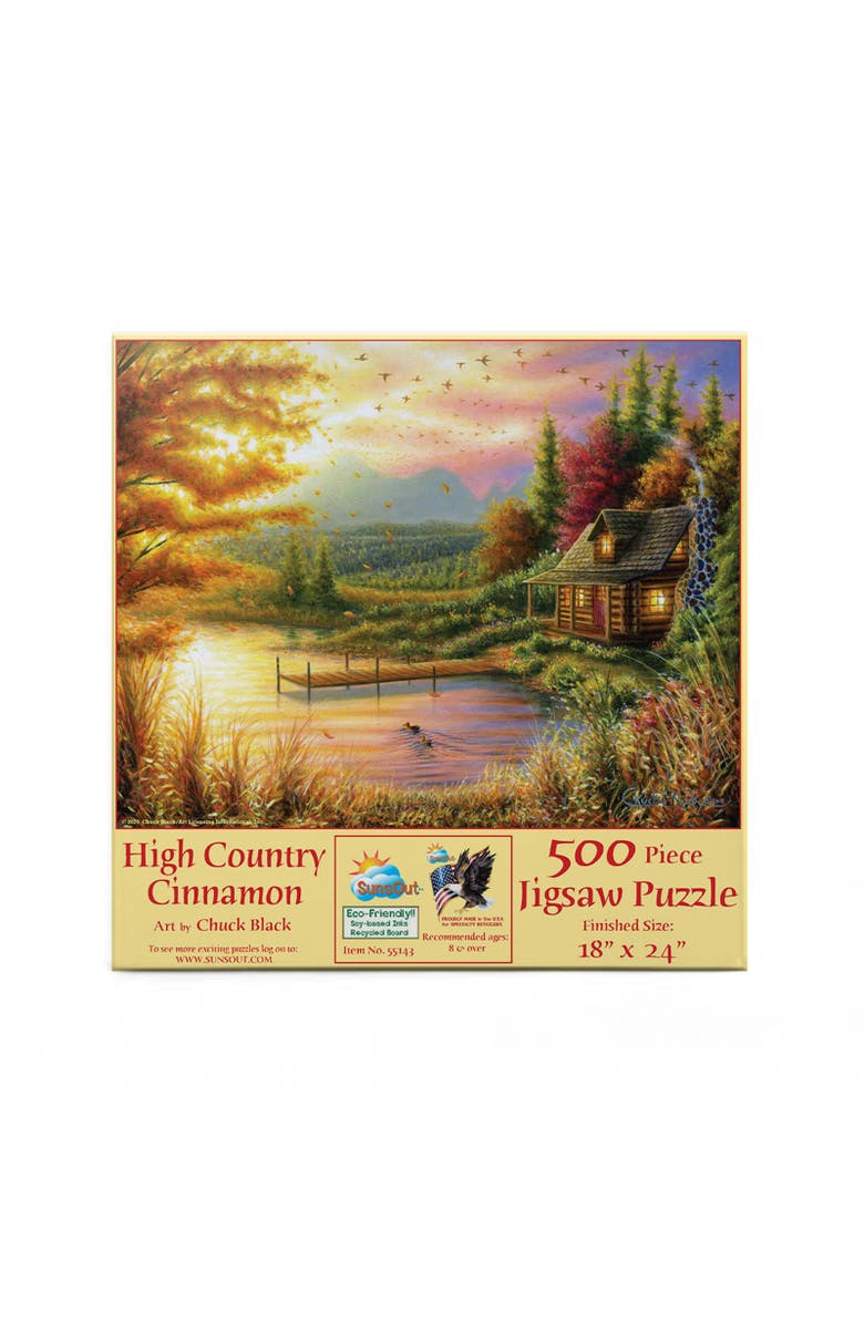 Sunsout High-Country Cinnamon 500 piece Jigsaw Puzzle for Adults, Alternate, color, Multicolor