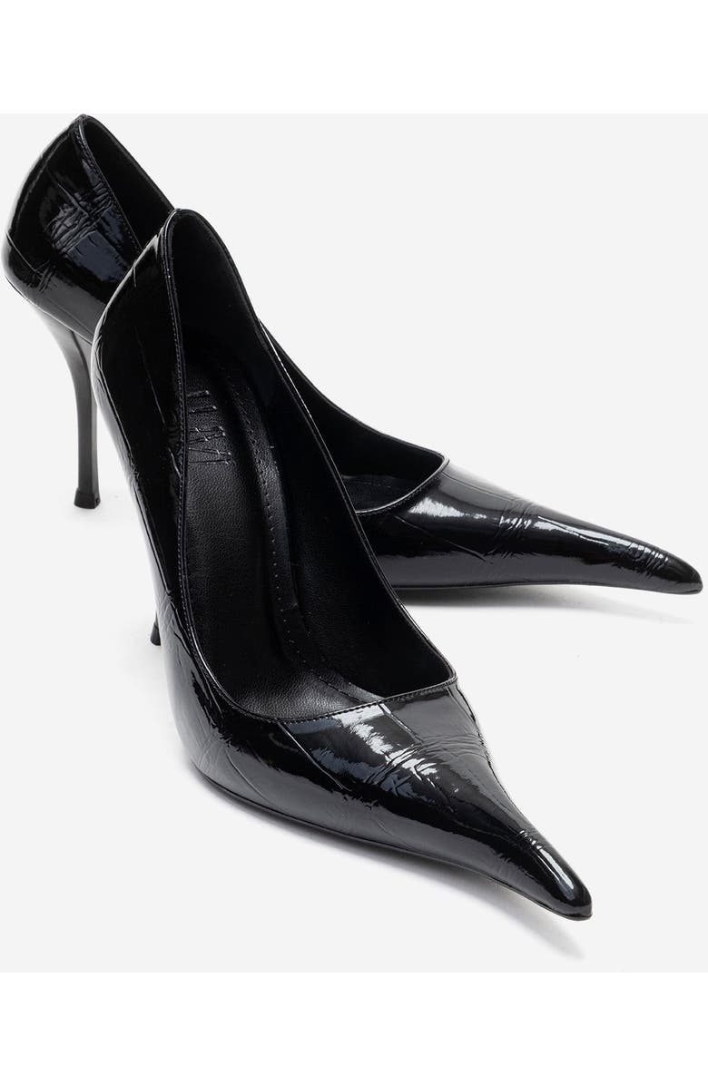 Prologue Shoes Luce Pointed Toe Stiletto Pump, Alternate, color, Black Print