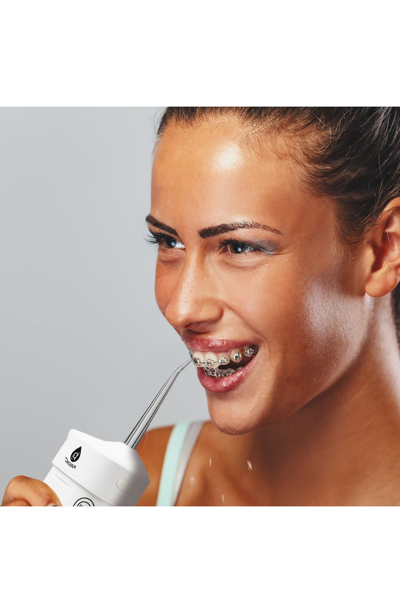 PURSONIC Portable USB Rechargeable Collapsible Water Flosser, Alternate, color, Multicolor