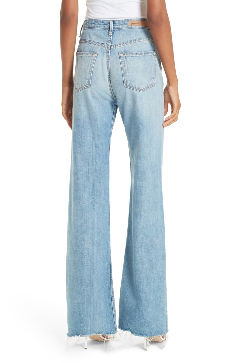 GRLFRND Carla Wide Leg Jeans, Alternate, color, 