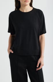 Eileen Fisher Short Sleeve Crewneck Top