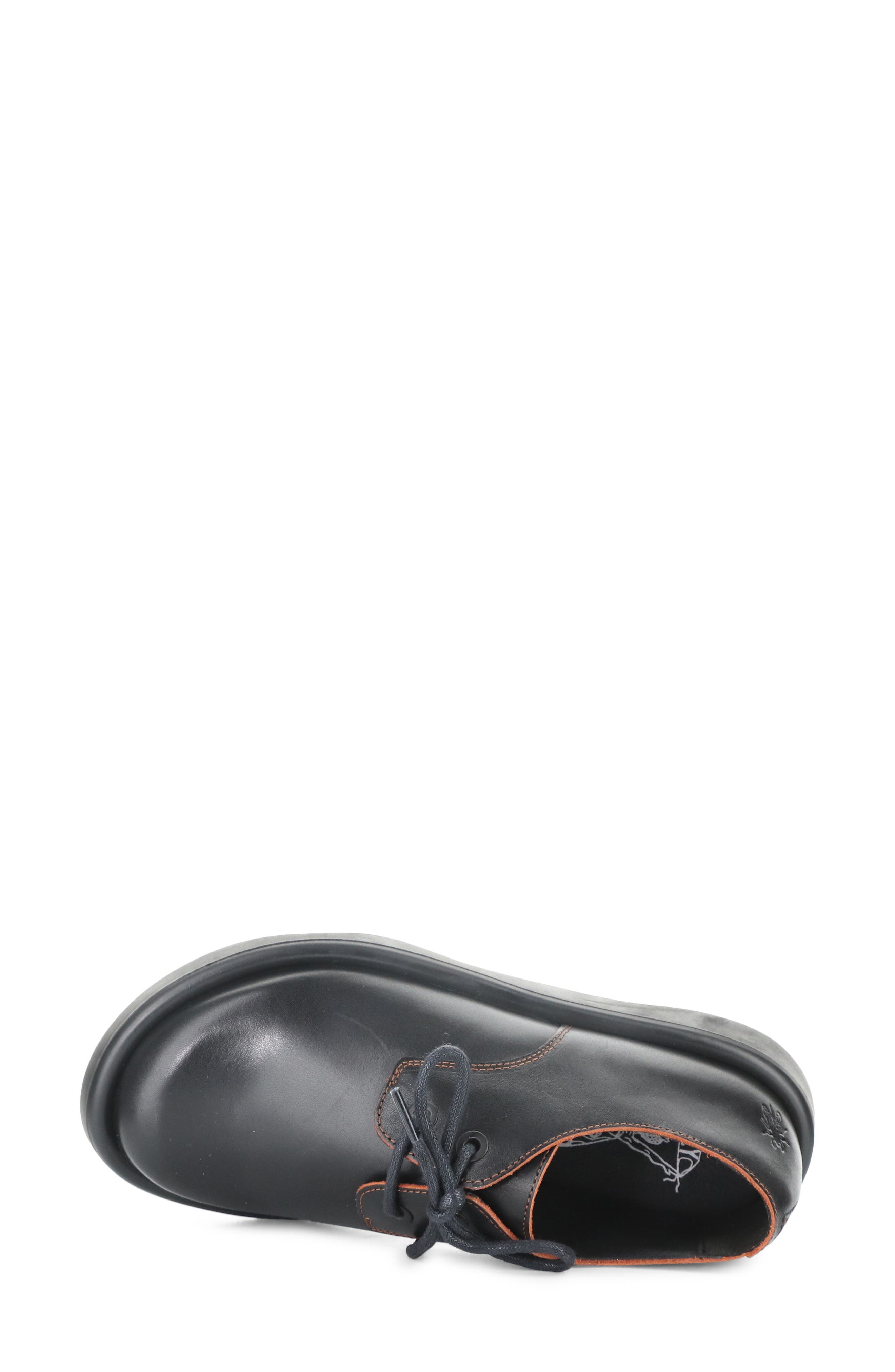 Fly London Teni Lace-Up Shoe, Alternate, color, 010 Black/ Red Java