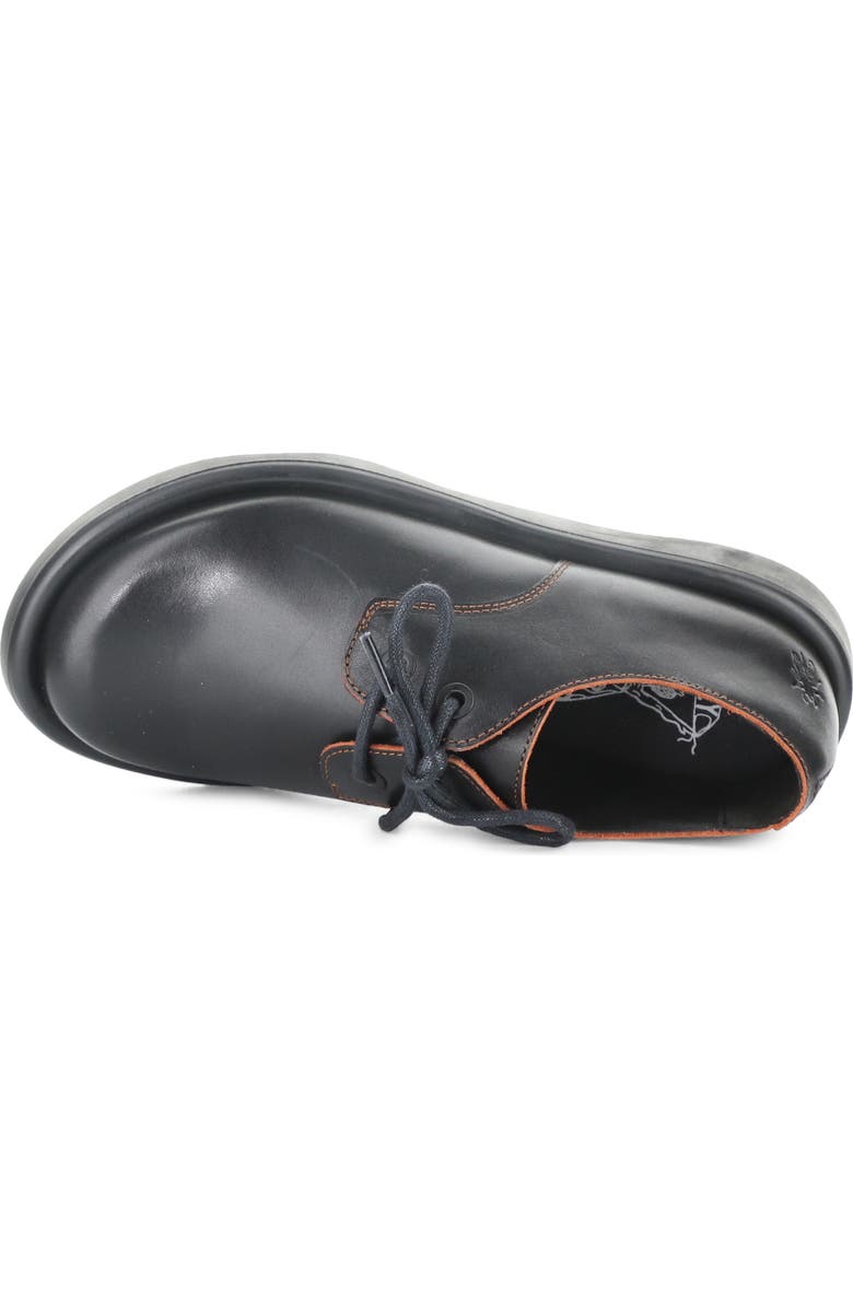 Fly London Teni Lace-Up Shoe, Alternate, color, 010 Black/ Red Java