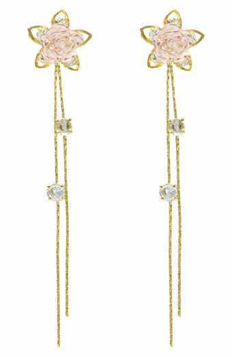Floral Dangle Earrings