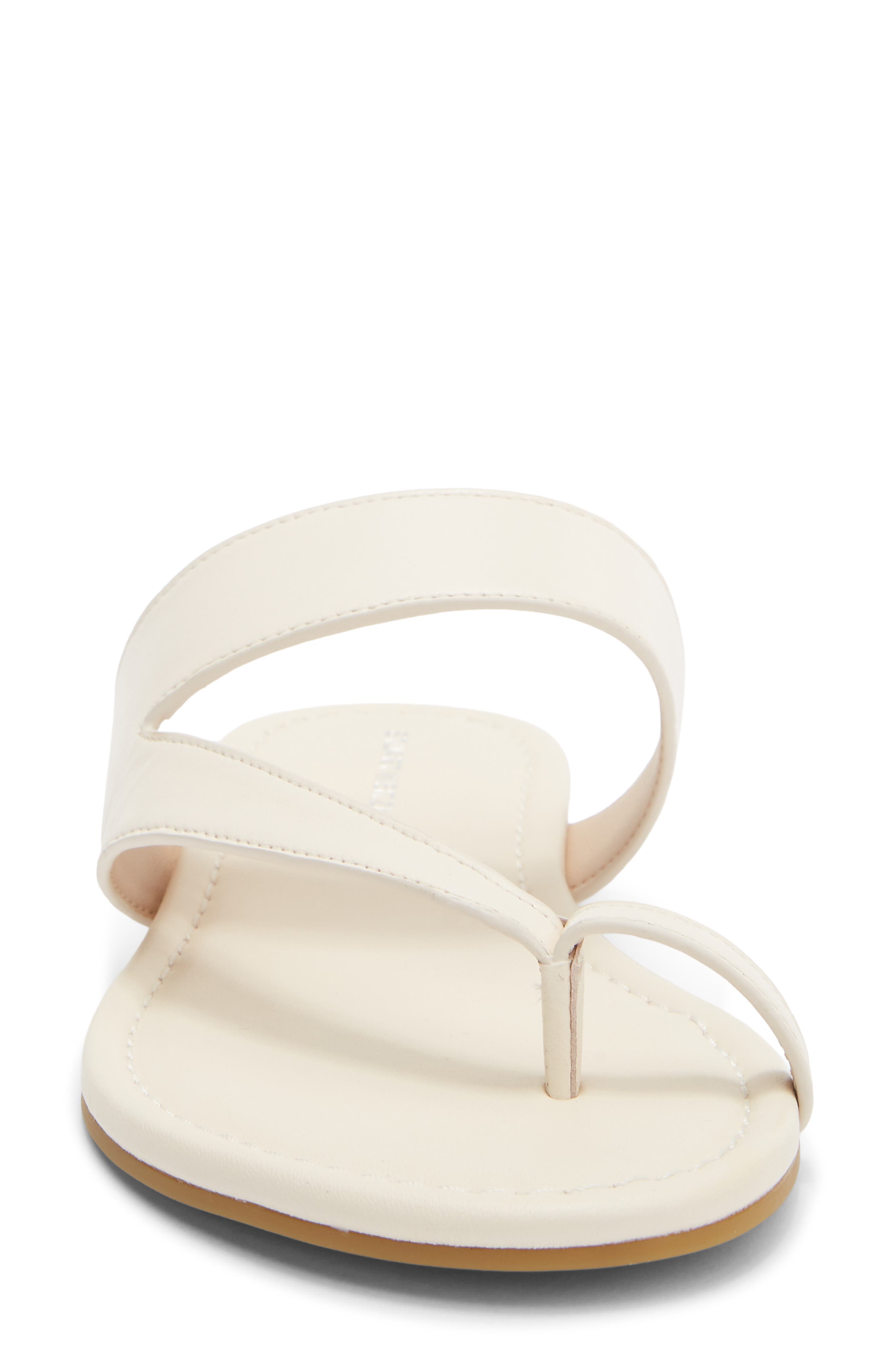 Stuart Weitzman Remy Toe Strap Sandal, Alternate, color, Seashell