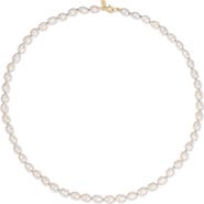 EF Collection Freshwater Pearl Knot Necklace