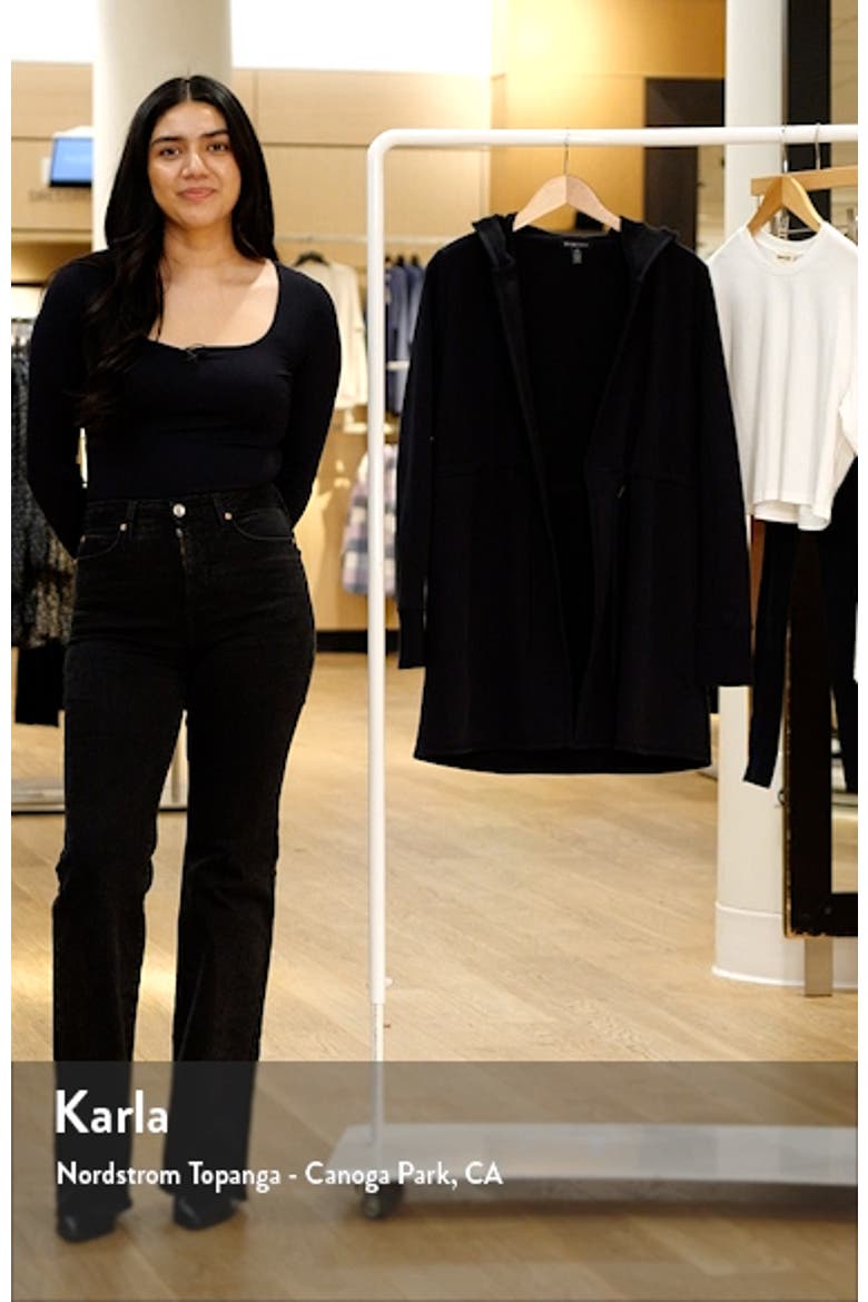 On the Go Open Front Hooded Jacket video