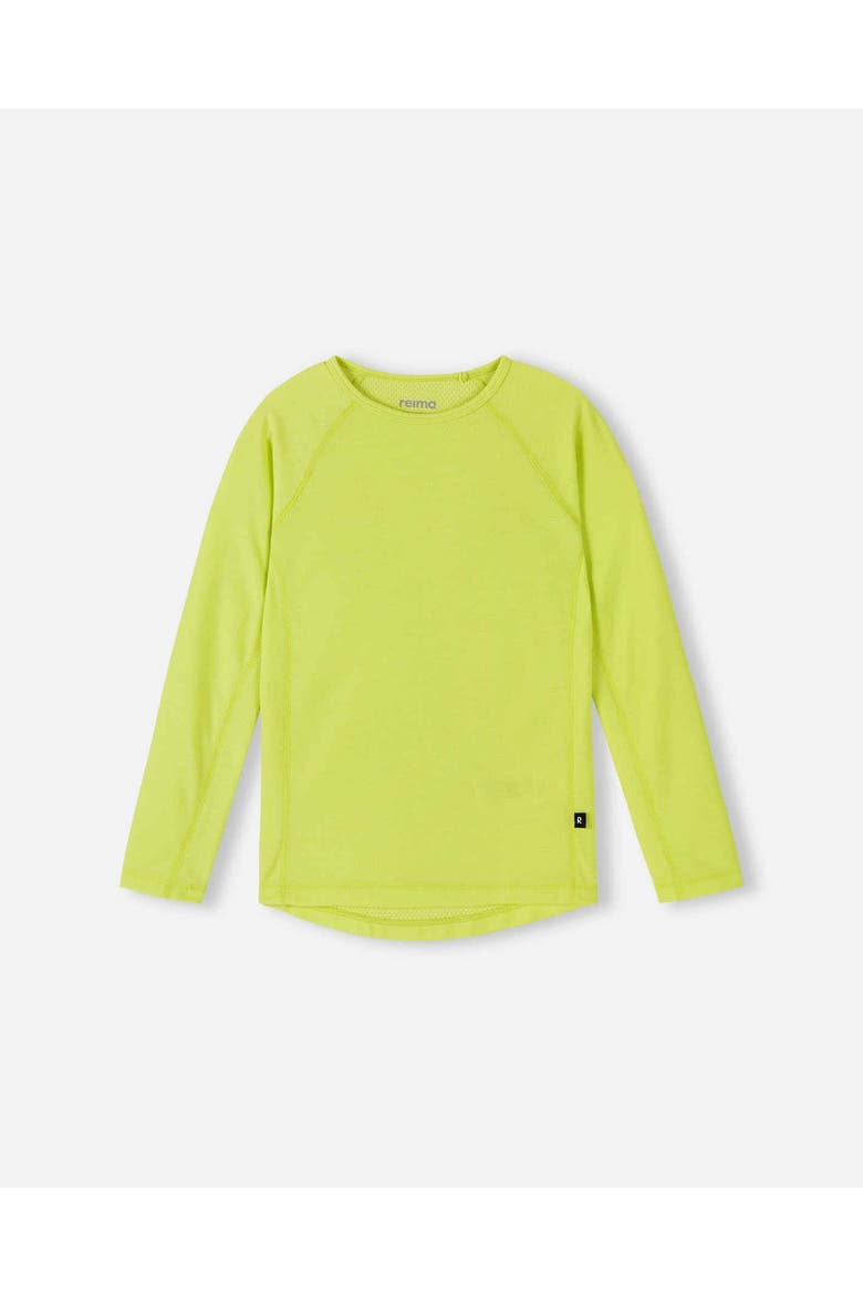 Lani Thermal base layer set, Alternate, color, Bright Lime