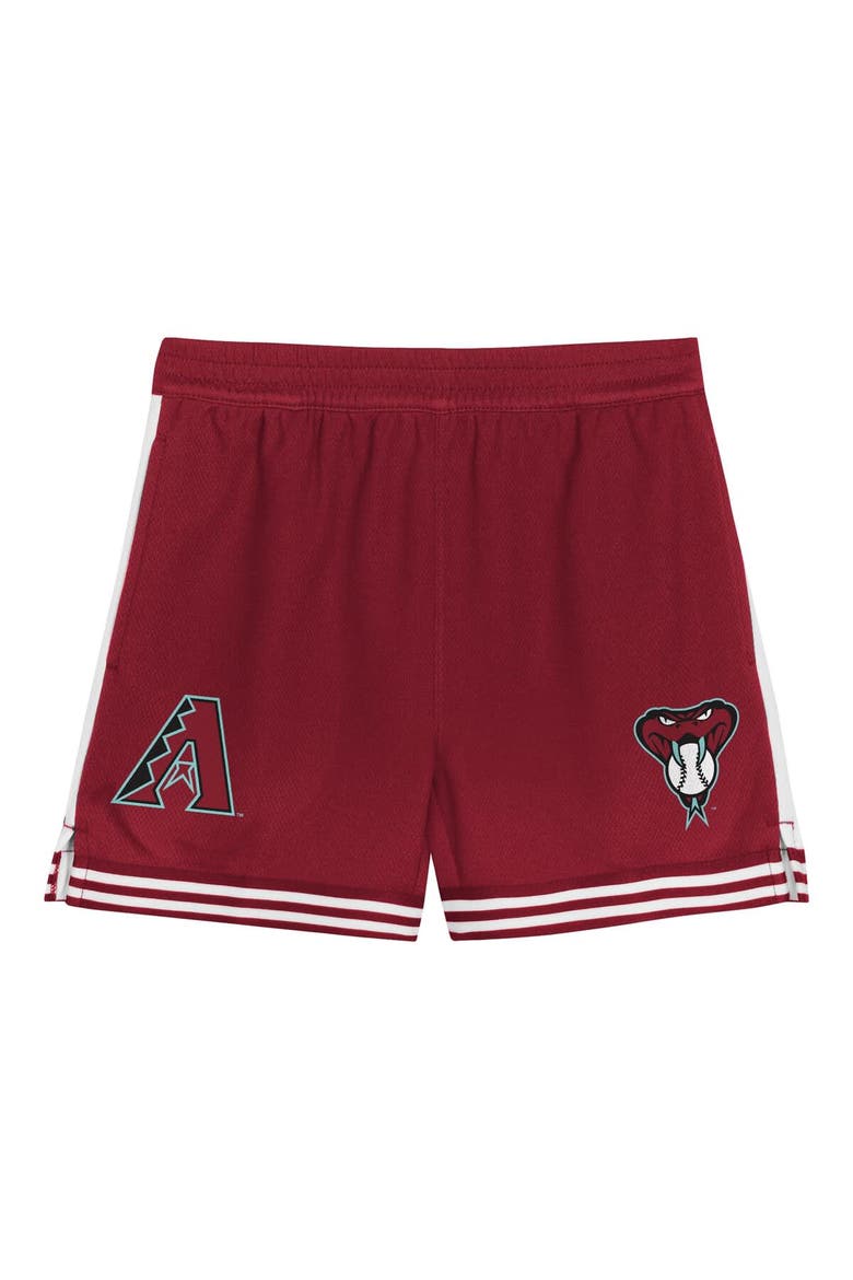 Toddler Red Arizona Diamondbacks Pinch Hitter Infielder T-Shirt & Shorts Set, Alternate, color, Red