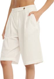 Beach Life by Gottex Resort Coastal Long Bermuda Shorts