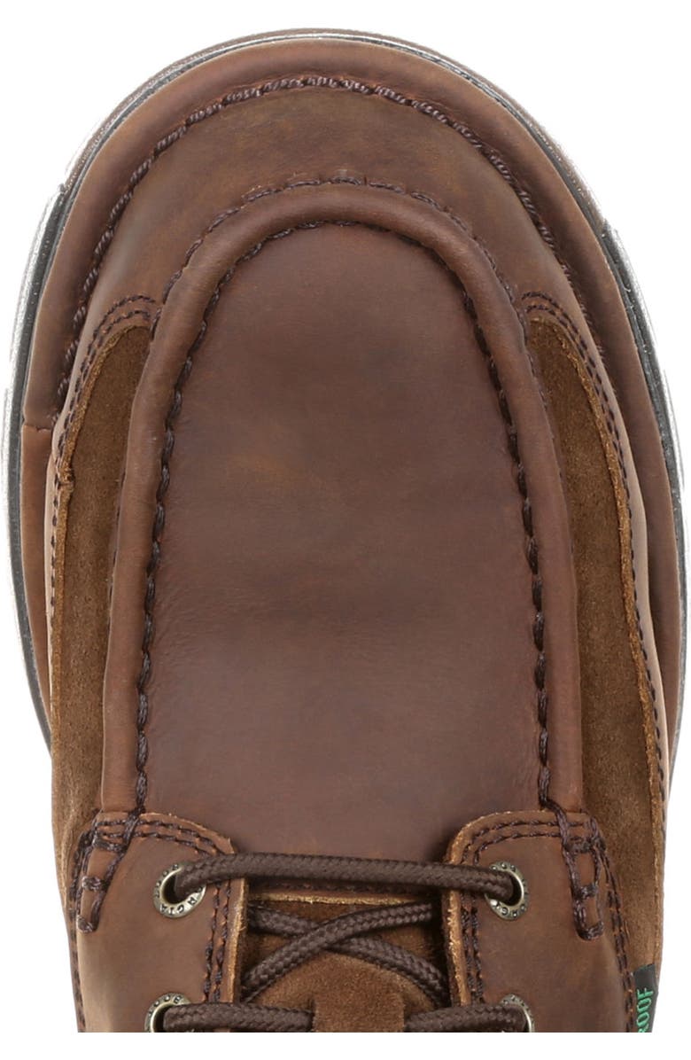 Georgia Boot Waterproof Padded Work Boot, Alternate, color, Brown